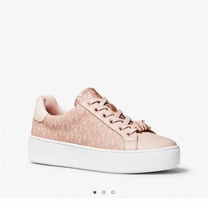 Michael Kors ballet pink shoes